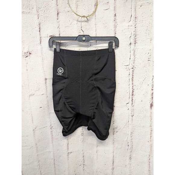 Canari Bike‎ Shorts Mens S Small Black Gel Padded Cycling Spinning Compression - Picture 2 of 8